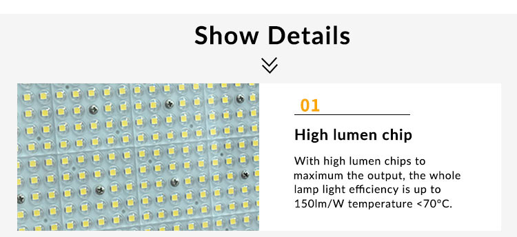 High Efficiency 150W Flood Light 50 Watt Flood Light Fixtures For Garden Lighting Landscaping