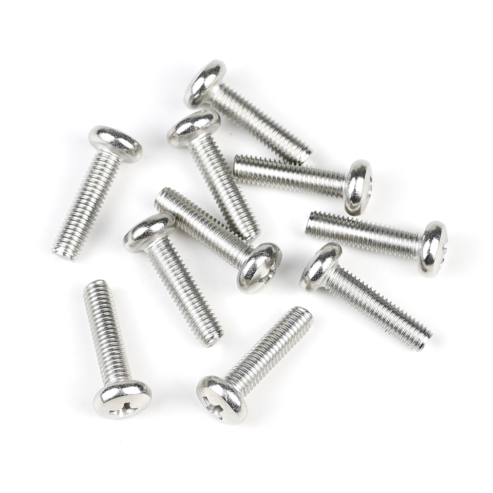 Easy Installation M5 X 20mm Pan Head DIN 7985 Phillips Pan Screws for Commodity Shelf