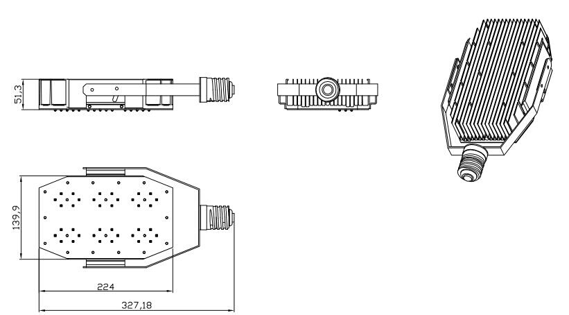 Super Quality 80W led Street Light with Meanwell Driver, Outdoor led lighting Super