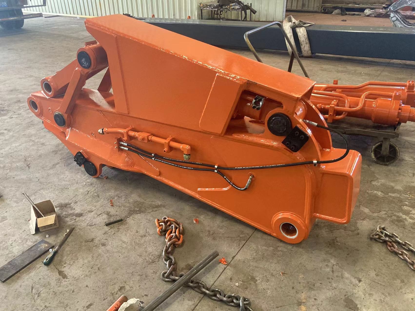 Hitachi 225 Steel Excavator Tunnel Boom Heavy Duty Wear Resistant
