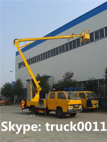 Quality hot sale 12m JMC brand aerial working platform truck, overhead working truck for sale, high altitude operation truck for sale