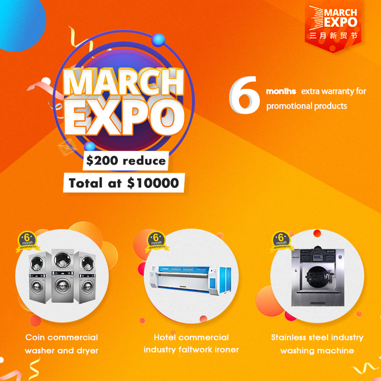 Laundry System of Washer Extractor Machine Set of Equipment for Hot Water Cleaning