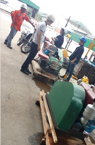 7.5kw Hydro Blaster For Ship Rust Removal High Pressure Water Blasting Machine