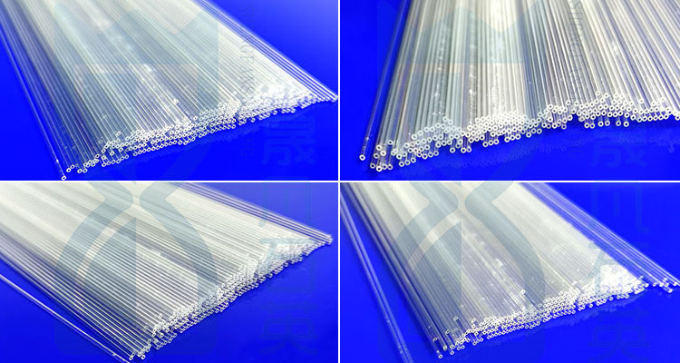 1mm Clear Fused Silica Capillary Tubing For Laboratory Chemistry Research