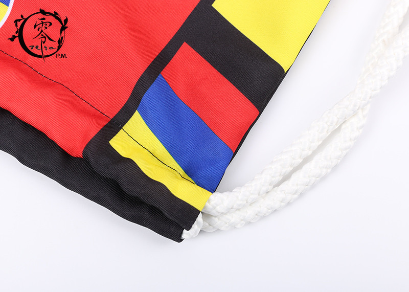 National Team Football String Bags , Personalized Athletic Sports Cinch Bags