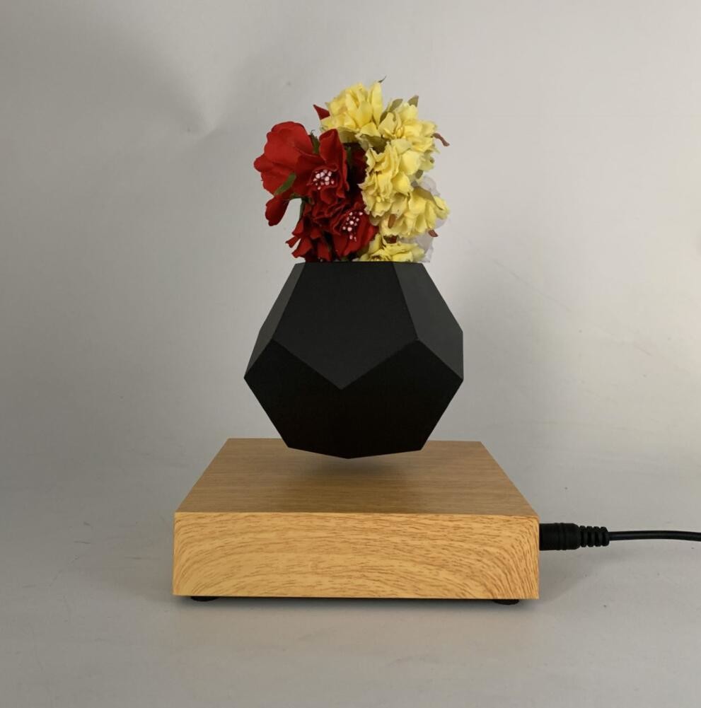 Magnetic levitation Plant Pot & Base Creative Potted Plants flower plant pot