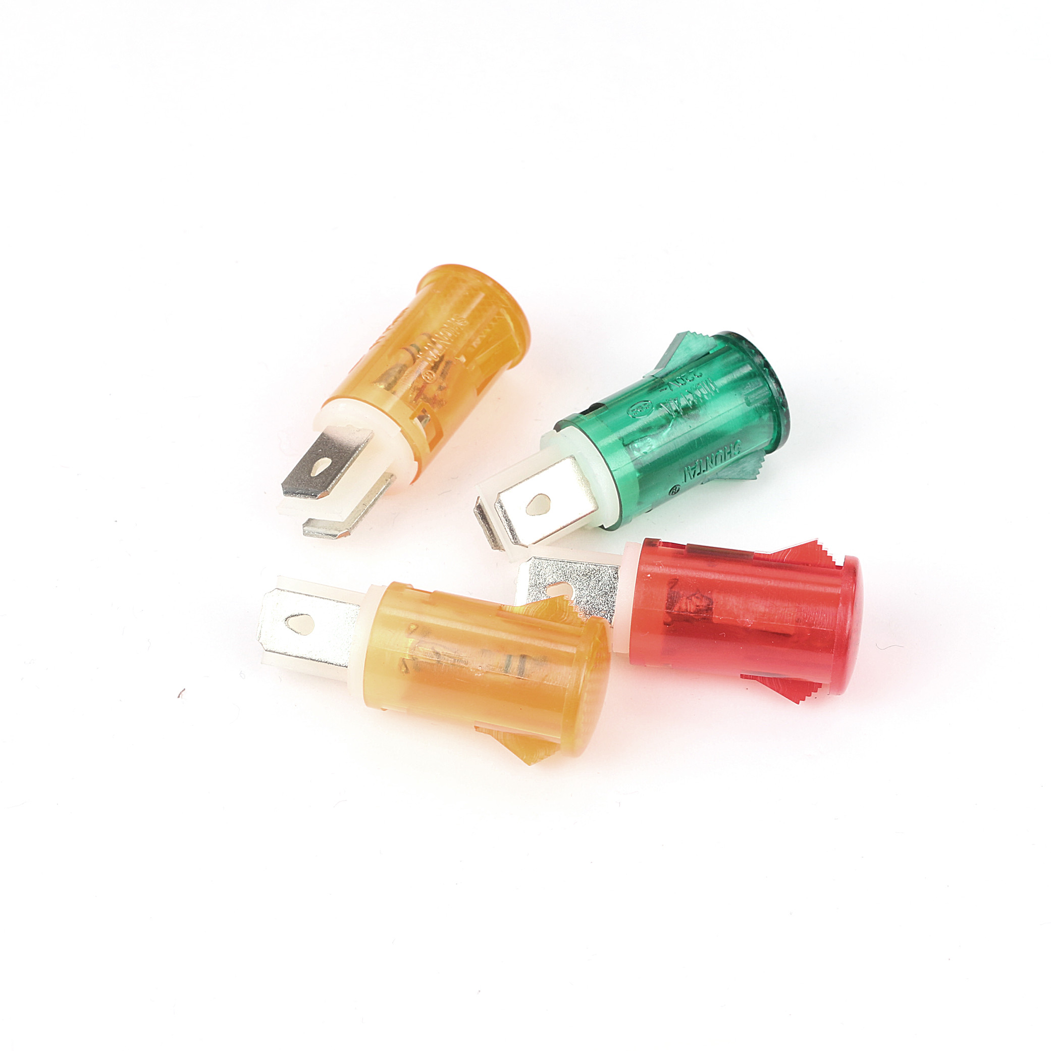 DC Panel Mount Led Indicator Lights , Neon Indicator Light 220V 110V 12V 24V