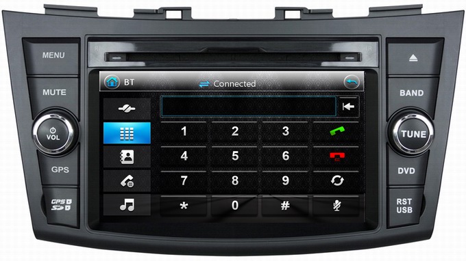 Ouchuangbo Auto DVD Player for Suzuki Swift 2011-2012 USB TV iPod Radio Stereo OCB-7055A