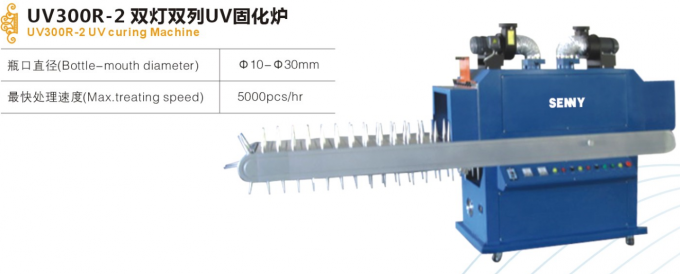 9kw 5000pcs/Hr Portable UV Curing Machine Semi automatic After UV Ink Printing 0