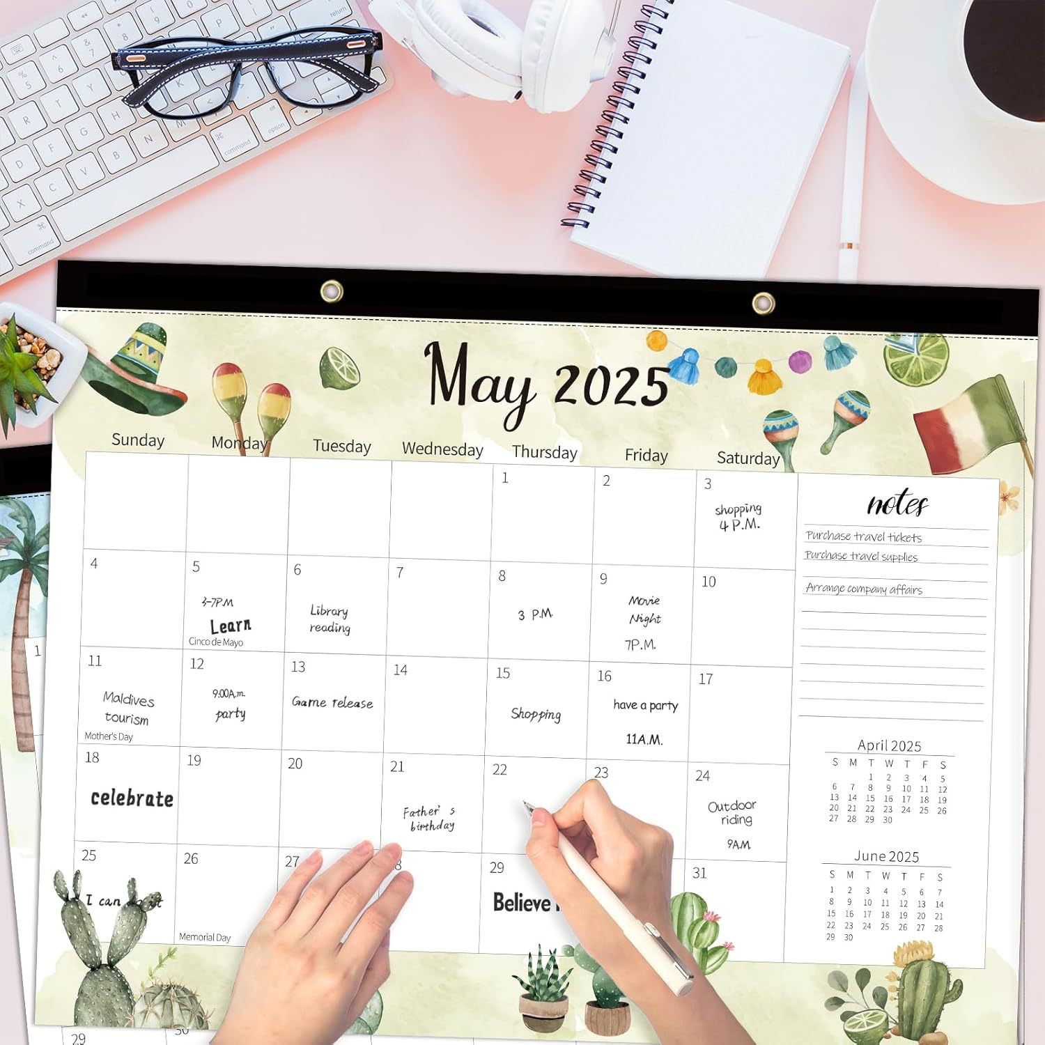 12 Photos Custom Wall Calendars Spiral Binding For Corporate Gifts
