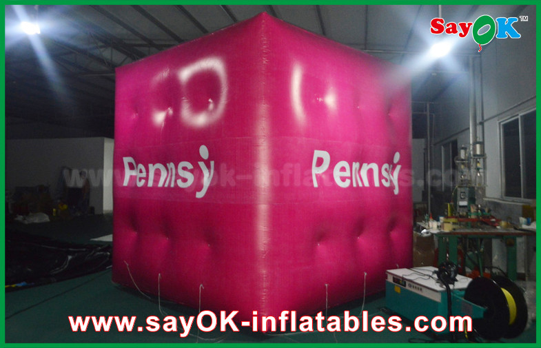 Giant Pinky Inflatable Helium Cube Inflatable Balloon for Promoting
