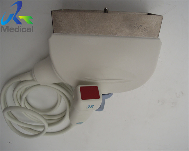 GE 3S Sector Phased Array Ultrasound Transducer Probe In Hospital 3.5 MHz.