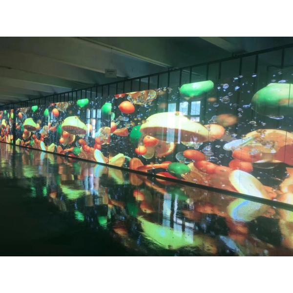 P15.625mm transparent glass video led display price billboard displays