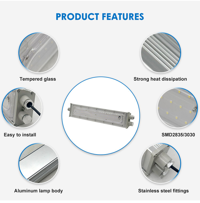 Linear Led Explosion Proof Stack Light Hazardous Area Intrinsically Safe