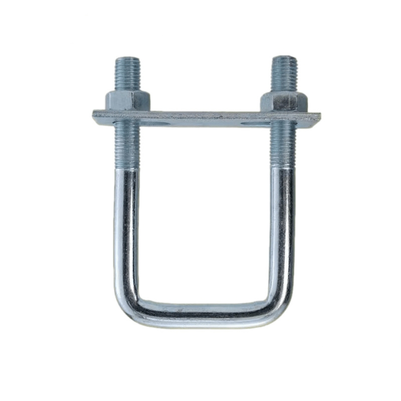 ZINC Finish U Bolt And Fastener For Customized Colors Bracket Shaped Structure