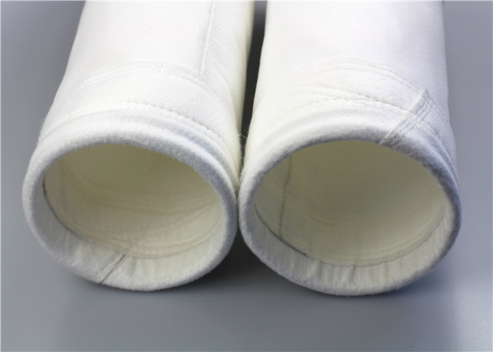 low Temperature filter Custom Polyester Felt Filter Bag , 10 Micron Filter Sock Anti Acid