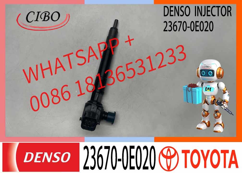 Neutral And New Fuel Injector 295700-0560 For 23670-0E020, 23670-09430, 23670-11020, 23670-19025