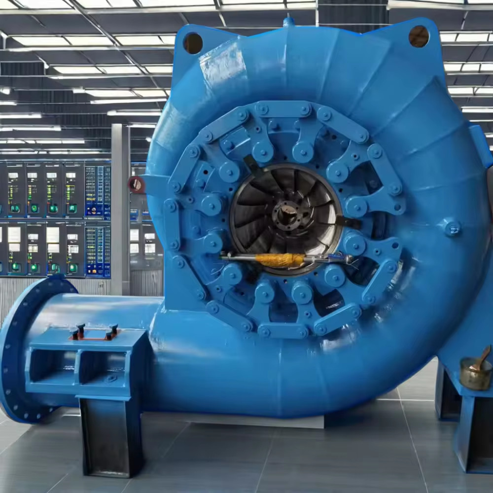 Vertical Water Turbine Generator 220V-690V Rated Voltage 200kw-20mw Power Output Indoor/Outdoor Operation