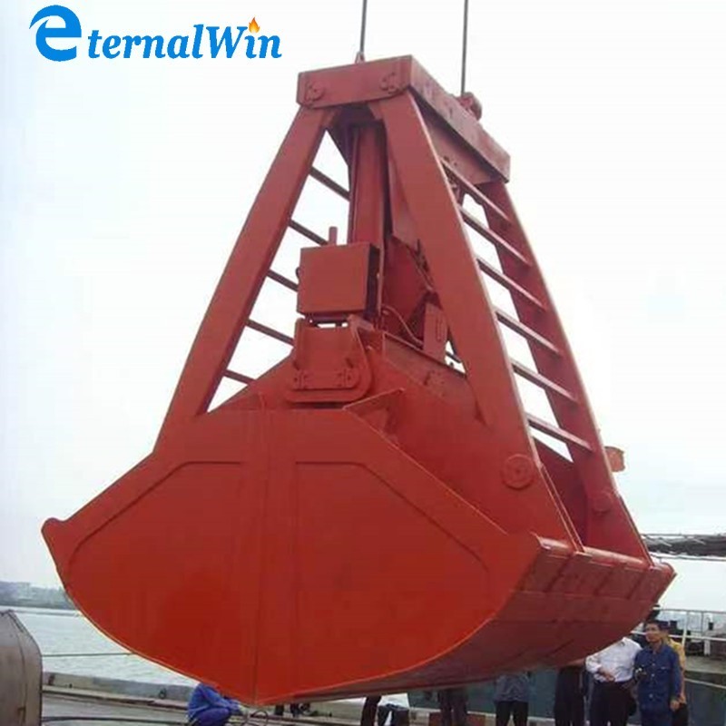 5 Cubic Meters Dredging Grab Electric Hydraulic Grab Dredger