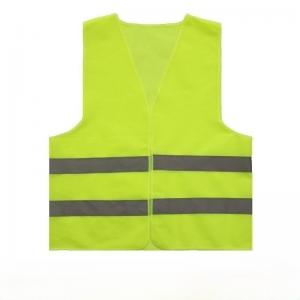 China Hi Vis Reflective Safety Vests With Pockets Polyester SGS Certificate on sale