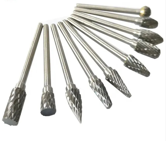 Solid Carbide Burr Tungsten Carbide Rotary Burrs Wear Resistant