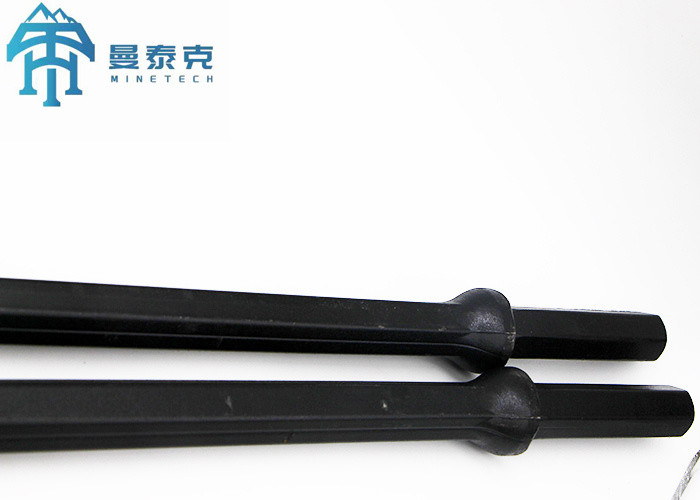 Full Carburized 12° Drilling Bar Hexagonal Drill Rods For Tunnelling And Drifting
