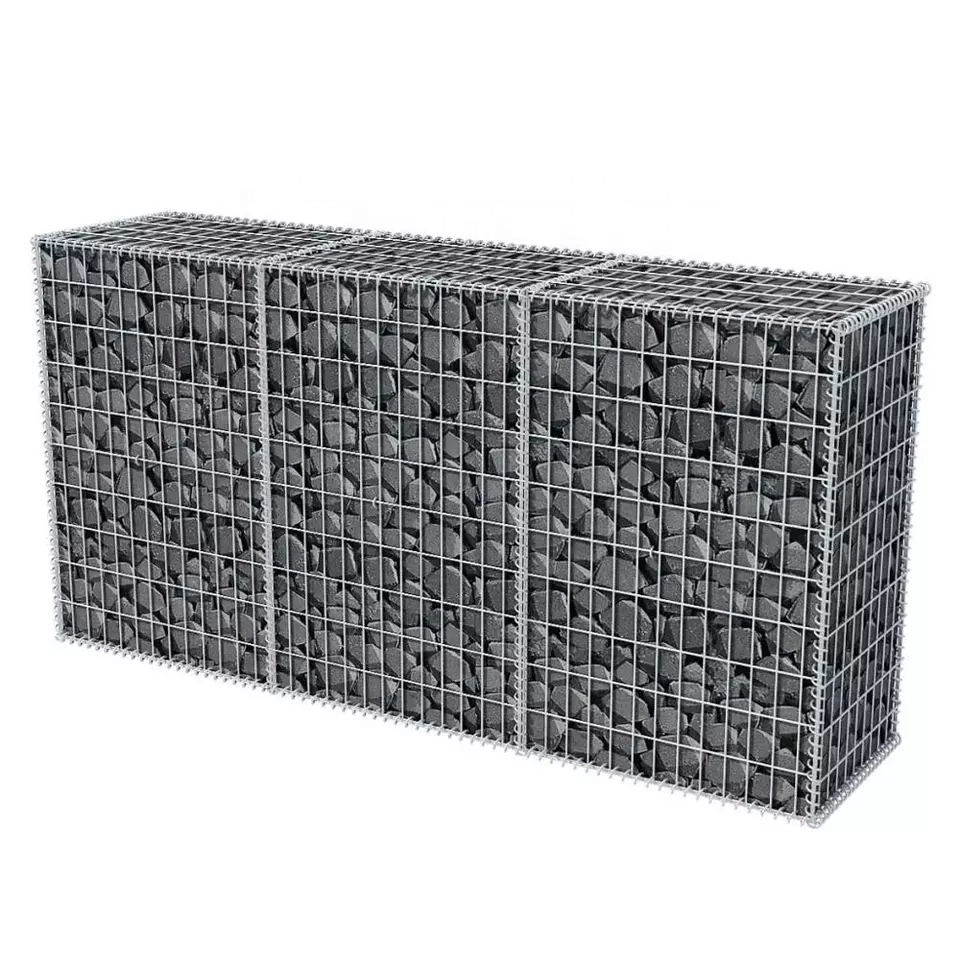 Galvanized Welded Gabion Boxes Wire Mesh Baskets Stone Cage for Custom Requirements