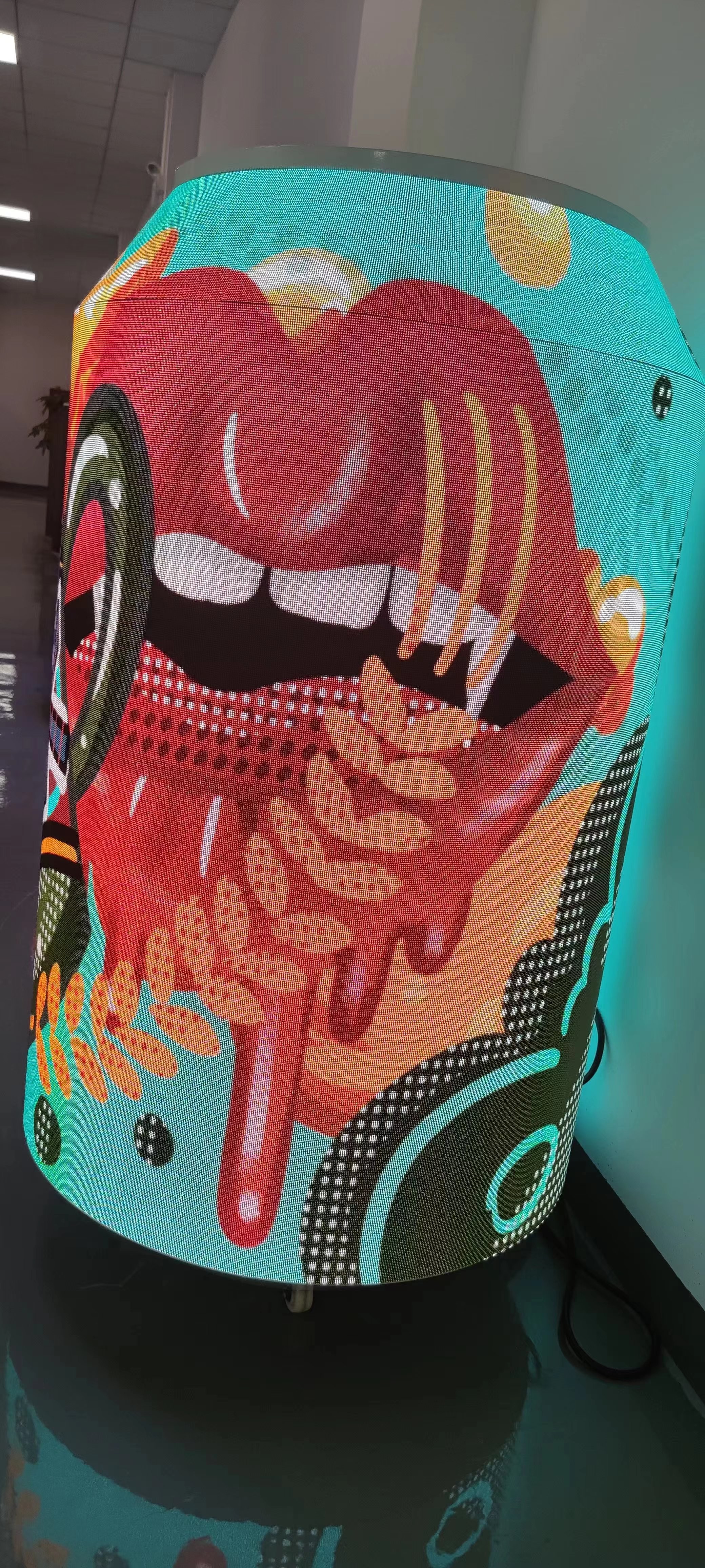 Cola Can Shape LED Advertising Screen Display P1.875 Finished Standard Product
