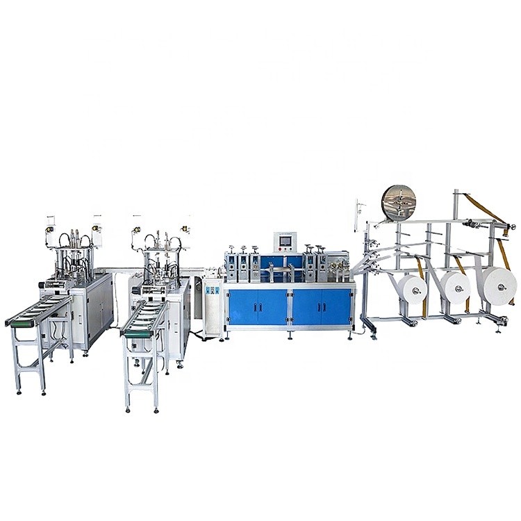 PLC Control One Time Surgical Face Mask Machine