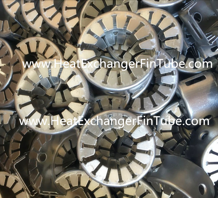 Heat Exchanger Galvanized Sheet Circular L/LL/KL Type Fin Tube Supports