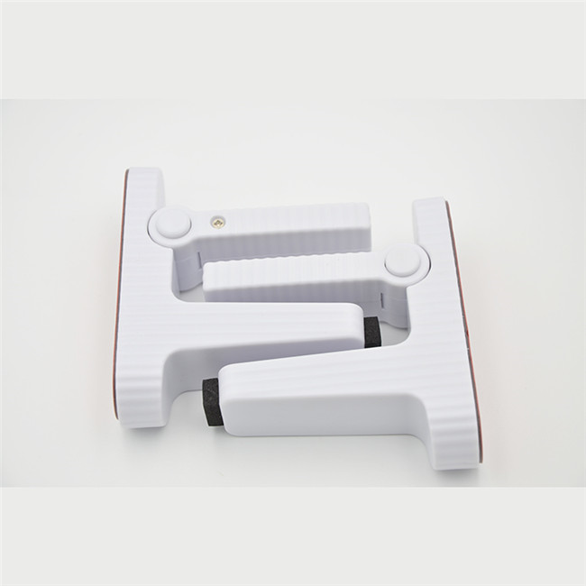 3M VHB Adhesive Child Safety Lever Door Locks , Baby Door Handle Lock White Color
