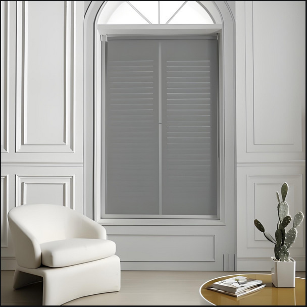 Modern Cordless Window Shades Thermal Insulation Ultra Privacy Custom No Cord Blinds