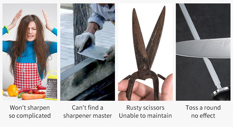 Amazon professional high quality kitchen knife sharpener mini promotion knife sharpener quick for scissors