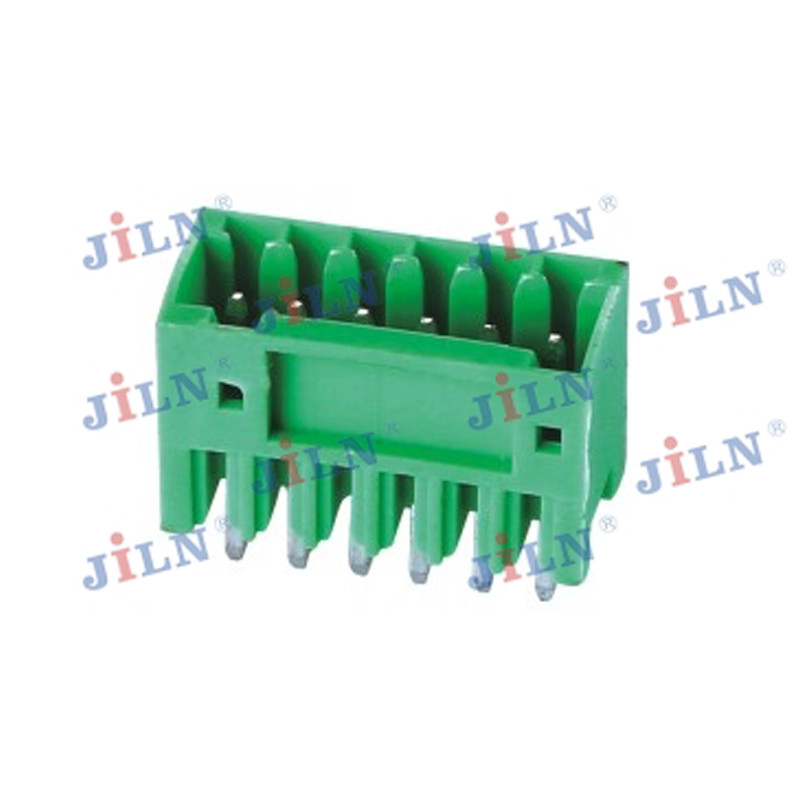 Green Color 2.50mm or 2.54mm Pitch Pluggable Terminal Blocks Pcb Application