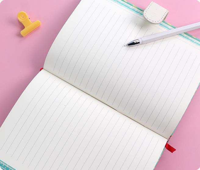 2022 Soft Custom Notebook A5 Magnetic Student Notebook Beautiful Notebook for Girls
