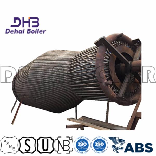 Dust Removal Boiler Cyclone Separator , Boiler System Components Constant Pressure Drop