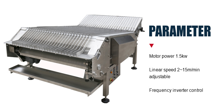 High Capacity Professional Biscuit Stacker Production Automatic Biscuit Stacking Machine