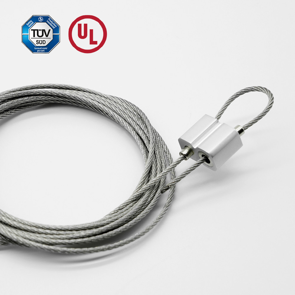 Adjustable Looping Cable Gripper Wire Cable Gripper For Lights Fixture Ceiling