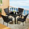Buy cheap UV Resistant Fabric Outdoor Rattan Armchair For Household Wicker Arm Chair from wholesalers