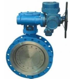 Buy cheap Electric Wafer Style Butterfly Valve Triple Eccentric Design Outdoor Type product