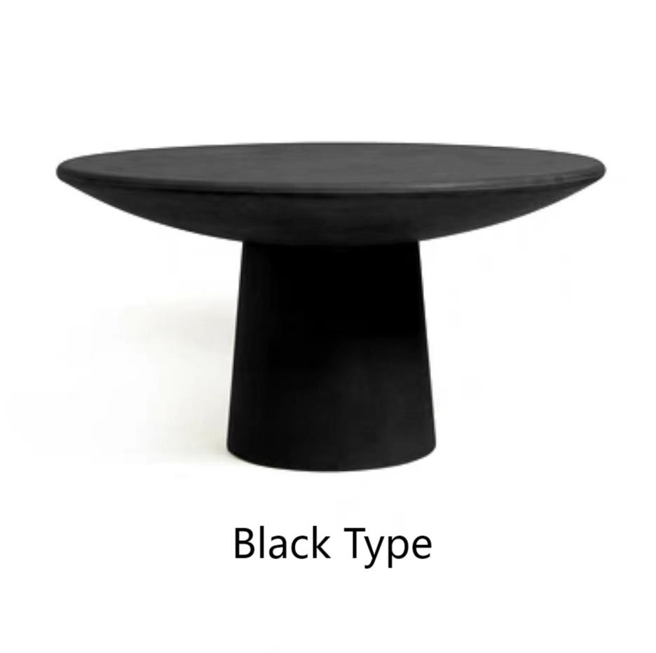 Art Elephant Legs Hotel Coffee Table Fiberglass Simple Round Dining Table Chairs Set
