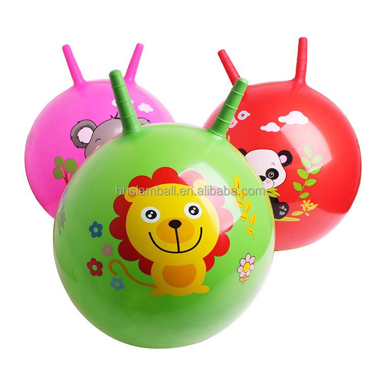 Gymnic Junior Hop 45cm Spring Jumping Ball Colorful