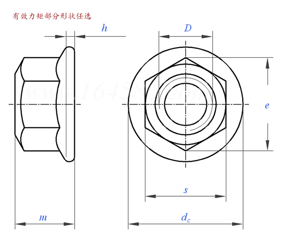 ASME B18.16.6 Prevailing Torque All-Metal Type Stainless Steel Hex Nuts Nylock Nut Bolt And Nut