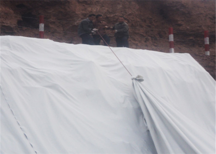Anti Scouring Width 5.95m Geotextile Filter Fabric For River Dykes