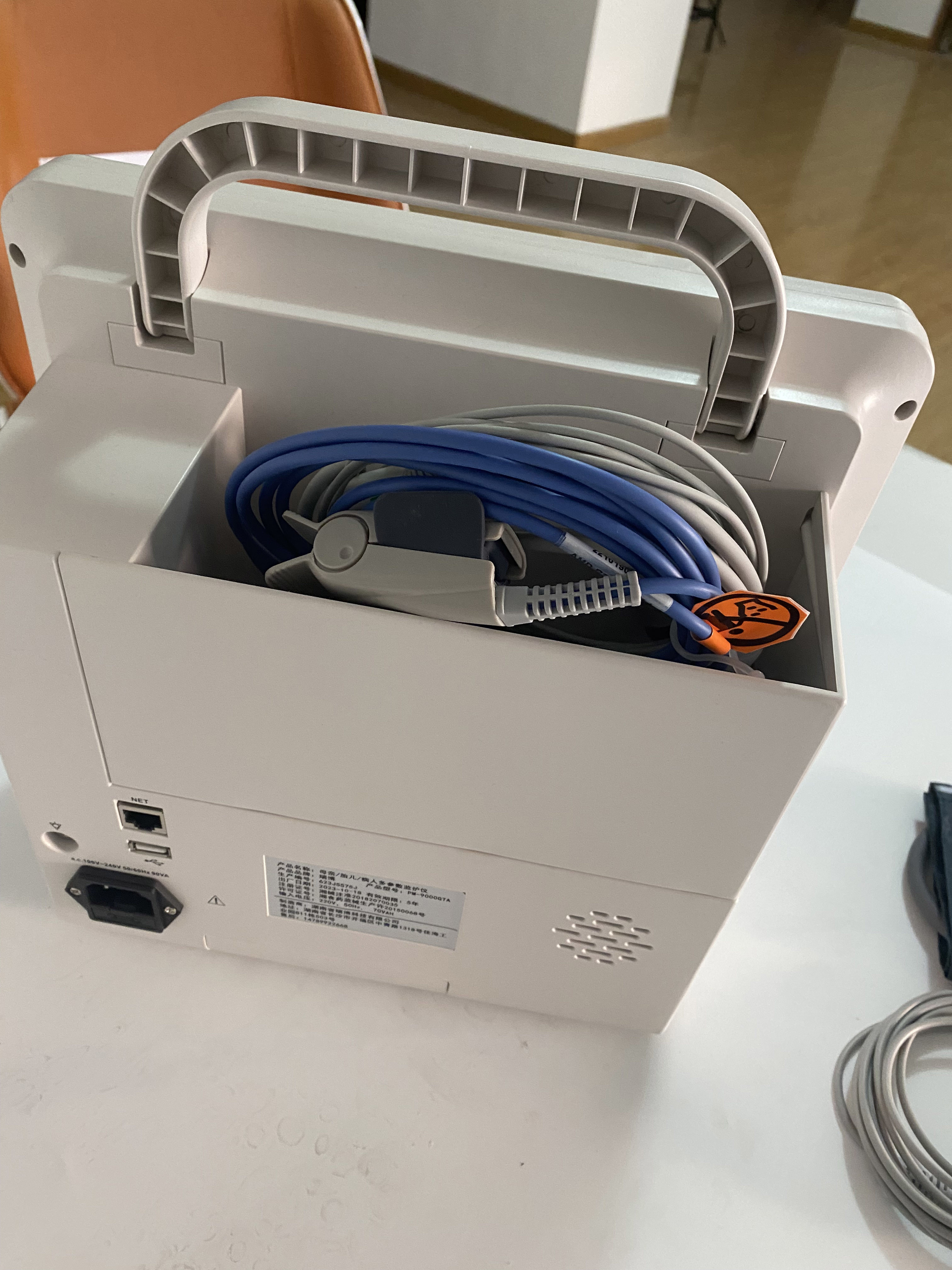 Medical vital signs Monitor with trolley for Hospital Patient Monitor