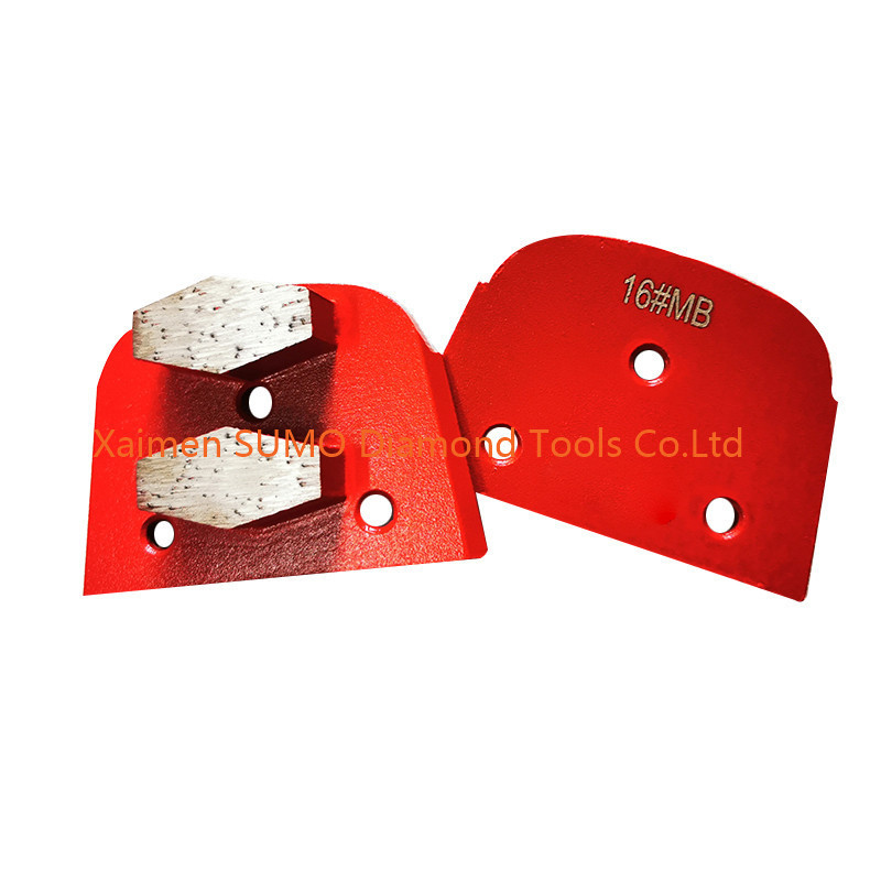 Metal Bond Lavina Diamond Tooling With Double Hexagon Segments
