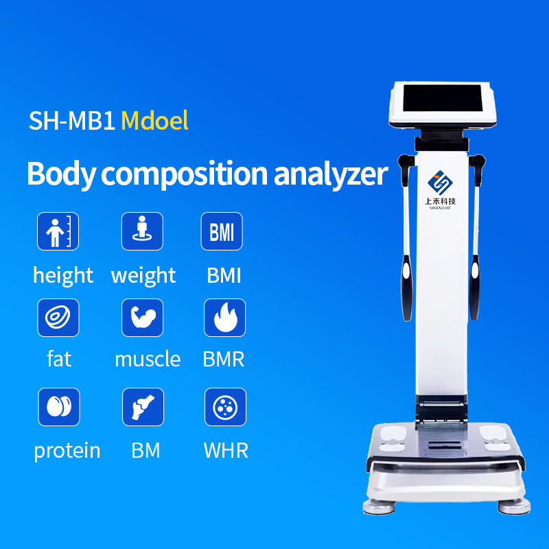 Body Fat Scale Printer Digital Body Composition Analyzer Machine For Gym