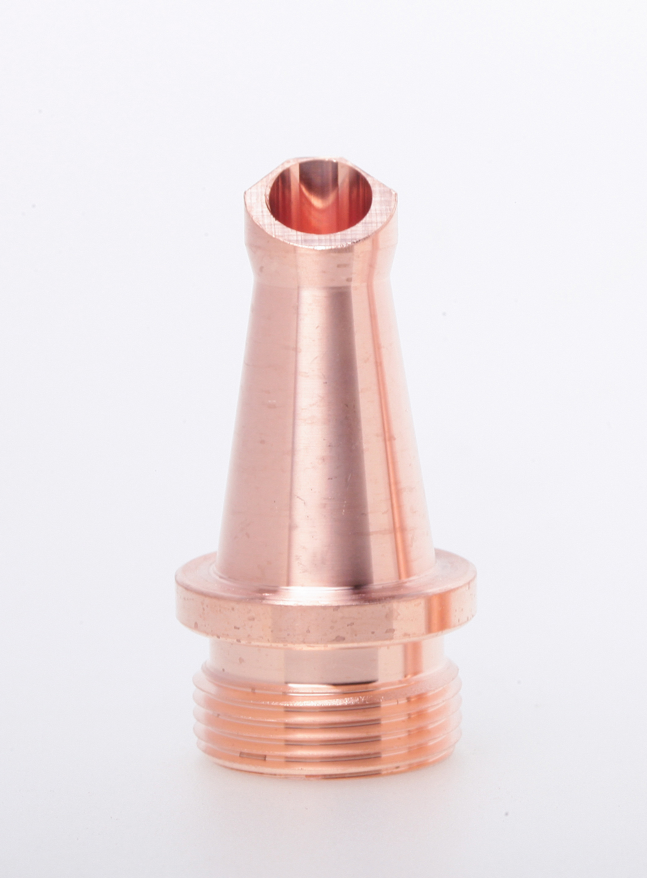 Copper Super Laser Welding Consumables Nozzle For Welding Cutting Head
