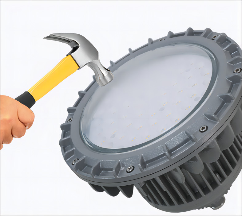 IP65 LED Explosion Proof Lights 2700K - 6500K With Aluminum Clear Glass