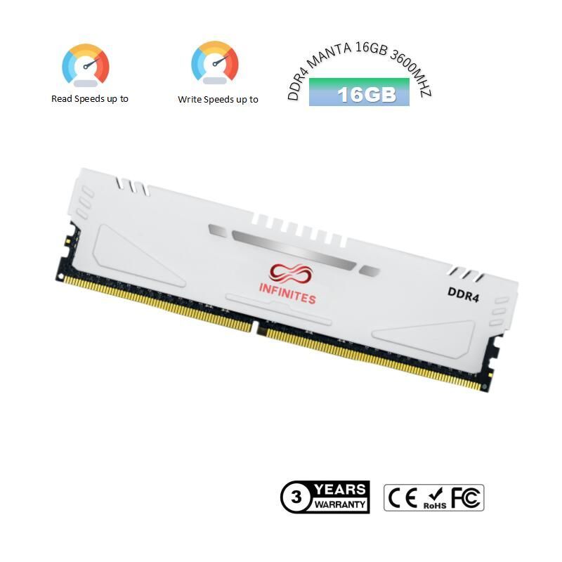 Hot Selling Manta DDR RAM 4GB 8GB 2666MHz 3200 3600 RAM DDR4 Internal Memory RAM DDR3 for Desktop Manta 2666MHz 4GB